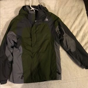 North Face boy’s winter coat with fleece jacket